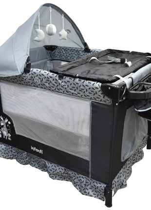 Corral colecho Silver negro 23IPCU80500BLK Infanti