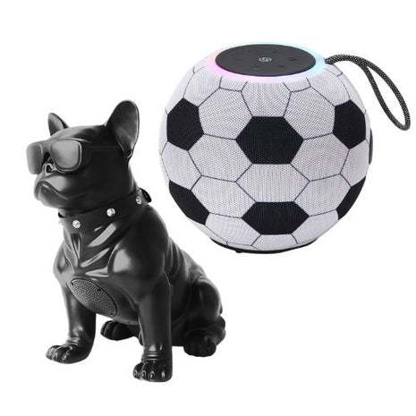 Combo Misik 2 Bocinas Bluetooth MS299 Negro Bulldog