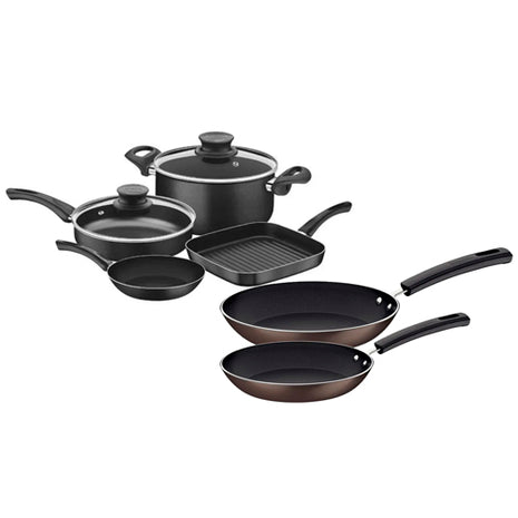 Combo Tramontina Batería Black 27899158 + Juego Sartenes 20499617 Sicilia Negro