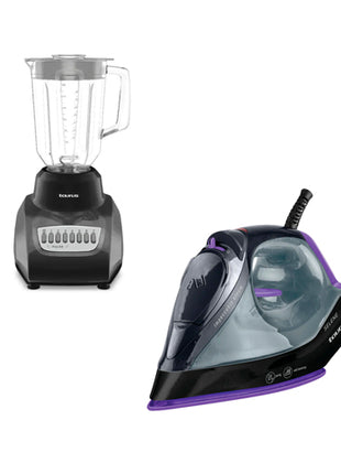 Combo Taurus Licuadora Valencia 1.25L + Taurus Plancha de Vapor Selene
