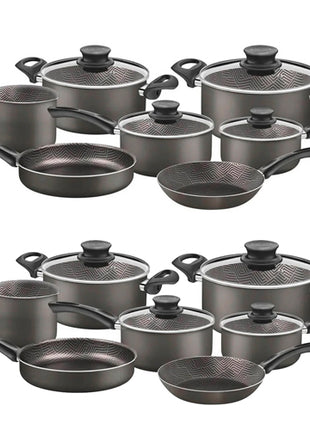 Combo Tramontina 2 Baterías de Cocina Paris 11 Piezas 28599602