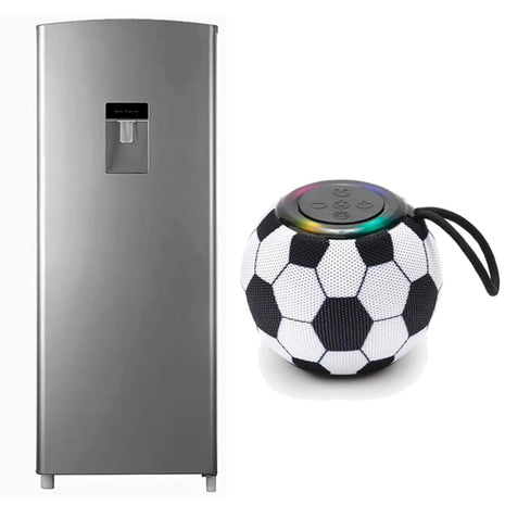 Combo Hisense Refrigerador 7 Pies RR63D6WGX + Misik Bocina TWS Portátil MS284 Mini Balón