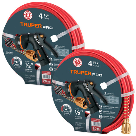 Combo Truper 2 Mangueras COMBO-200 Con Pistola
