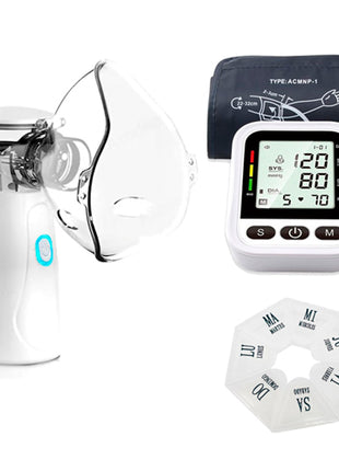 Combo Futurem Nebulizador NP-02 + GB Medidor de Presión MPP0123 Negro