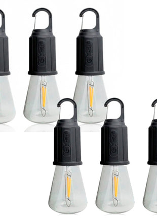 Combo 2 Set 3 Focos LED Solares con Gancho de Clip - SFL-03