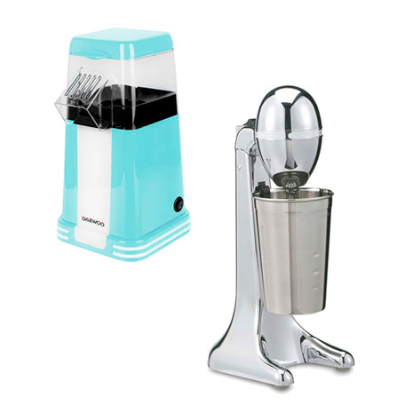Combo Hamilton Beach Fuente de Sodas - 730C-MX + Daewoo Máquina de Palomitas - DPP-748-AZ