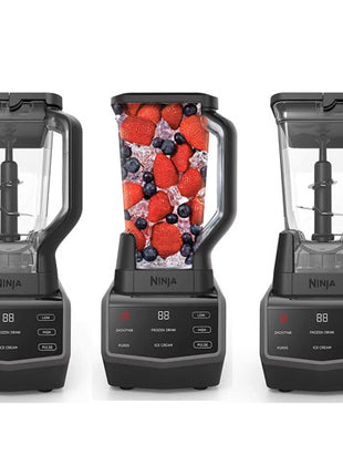 Combo Ninja 3 Licuadoras, 2 Litros, 1000W, 3 Velocidades, Negro - CT650