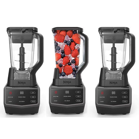 Combo Ninja 3 Licuadoras, 2 Litros, 1000W, 3 Velocidades, Negro - CT650