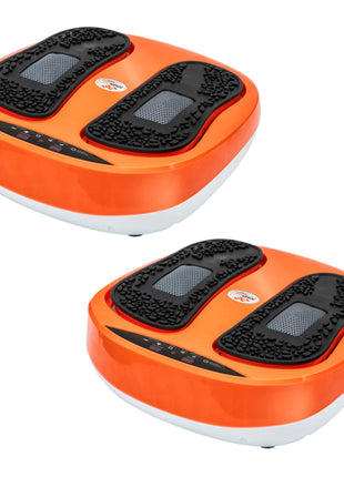 Combo 2 Power Legs Masajeador Eléctrico E0013-00 Vibración Graduable, Naranja
