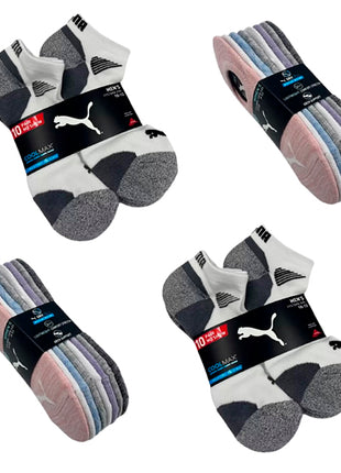 Combo Puma Calcetines PUMA8RSA 8 Pares Rosa Dama + Puma Calcetines PUMA8RSA 8 Pares Rosa Dama + Calcetines PUMA10BLN 10 Pares Blanco Caballero + Calcetines PUMA10BLN 10 Pares Blanco Caballero