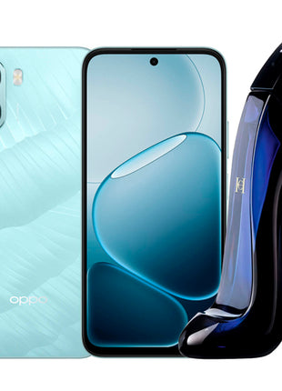 Combo Opp Smartphone A6x Azul de 128GB - CPH2819 + Carolina Herrera Perfume Good Girl 80ml - GOODGIRL80