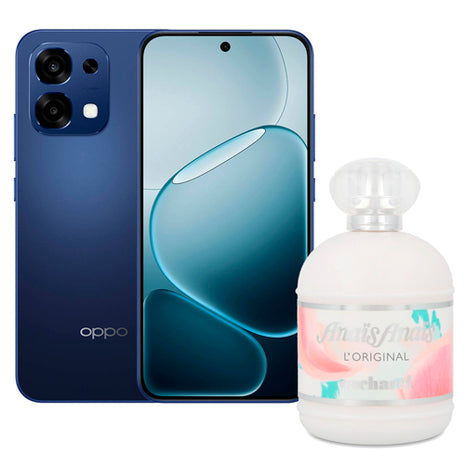 Combo Oppo Smartphone A6 Pro 5G Azul de 256GB - CPH2781 + Cacharel Perfume Anaïs Anaïs Original EDT 100ml - ANAIS100