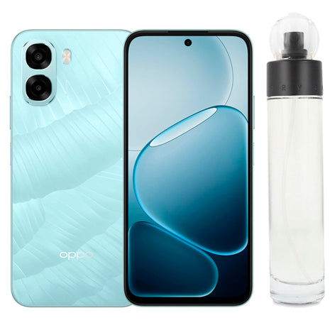 Combo Oppo Smartphone A6x Azul de 128GB - CPH2819 + Perry Ellis Perfume 360 Reserve EDT 100 ml Caballero - PE6552