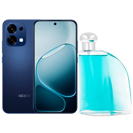 Combo Oppo Smartphone A6 Pro 5G Azul de 256GB - CPH2781 + Nautica Perfume Nautica Classic 100ml pour homme - NAUTCLASSIC100