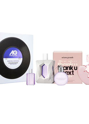 Combo Ariana Grande AGSET-033 God Is a Woman Set + Ariana Grande AGTHANK Thank U Next 100ml Dama