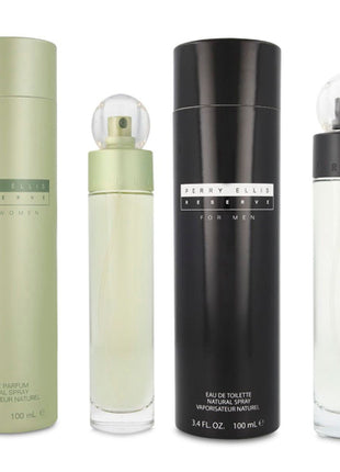 Combo Perry Ellis Perfume PE6552 360 Reserve 100ml Caballero + Perry Ellis Perfume PERESV Reserve 100ml Dama