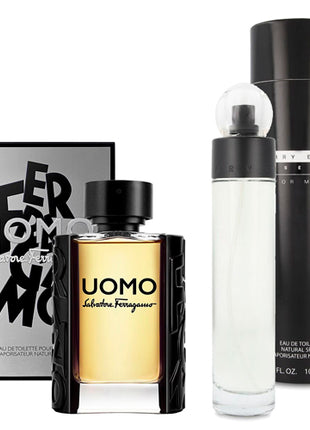 Combo Perry Ellis Perfume PE6552 360 Reserve 100ml Caballero + Salvatore Ferragamo Perfume SFUOM-730 Uomo 100ml Caballero
