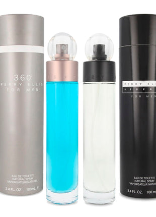Combo Perry Ellis PE6552 Perfume 360 Reserve Caballero + Perry Ellis Perfume 360MEN 360 Tradicional Caballero