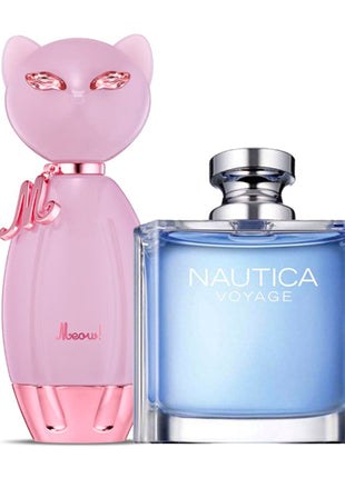 Combo Meow 100ml. Katy Perry - MEOW100 + Loción Voyage Caballero 100ml. Nautica - VNM100
