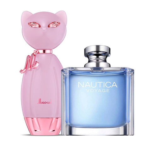 Combo Meow 100ml. Katy Perry - MEOW100 + Loción Voyage Caballero 100ml. Nautica - VNM100