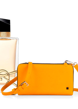 Combo Yves Saint Laurent Libre Perfume EDP 90 ml. - YSLIBRE + Cloe Billetera V21 556 Amarillo - R2BIV25556AMA