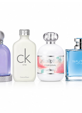 Combo Nautica Loción Voyage Caballero 100ml. - VNM100 + Halloween 100ml Woman Jesus Del Pozo - HALLOWEEN100 + Calvin Klein CK One 100ml. EDT. Unisex - CKONE100ML + Anaïs Anaïs Original EDT Dama 100ml Cacharel - ANAIS100