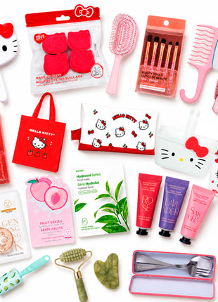 Combo Sanrio Hello Kitty y Miniso 19 Piezas