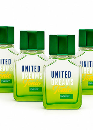Combo United Colors Of Benetton 4 Perfumes United Dreams Tonic For Him EDT 100ml - 65156080