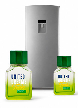 Combo Hisense Refrigerador 7 pies - RR63D6WGX + 2 Perfumes Benetton United Dreams Tonic EDT 100ml. Caballero - 65156080
