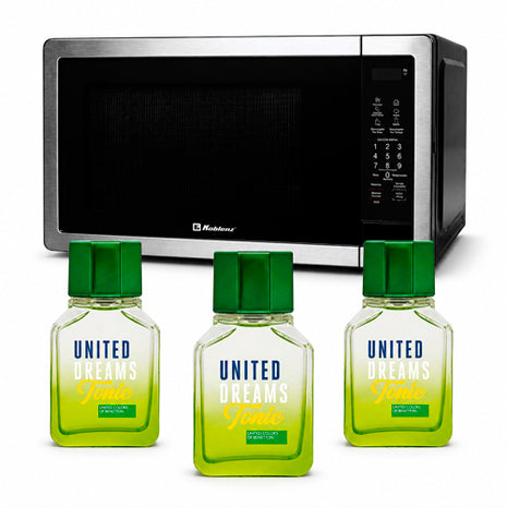 Combo Koblenz Microondas 1.13 pies Cúbicos - MWKM-11IHA + 3 Perfumes Benetton United Dreams Tonic EDT 100ml. Caballero. - 65156080