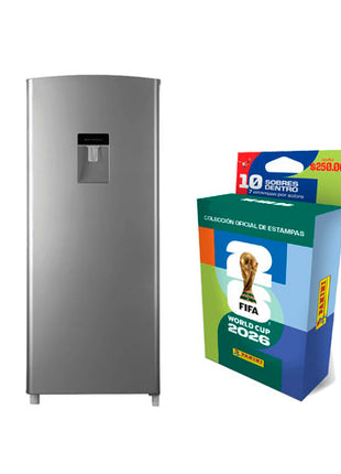 Hisense Refrigerador RR63D6WGX 7 Pies Gris + Panini Blister 005460KBMX10 10 Sobres World Cup