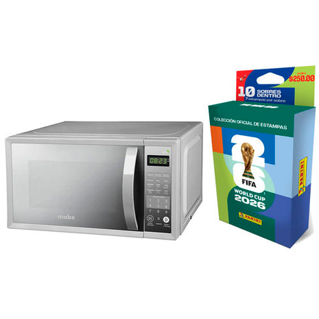 Mabe Horno Microondas HMM70SEJ + Panini Blister 005460KBMX10 10 Sobres World Cup