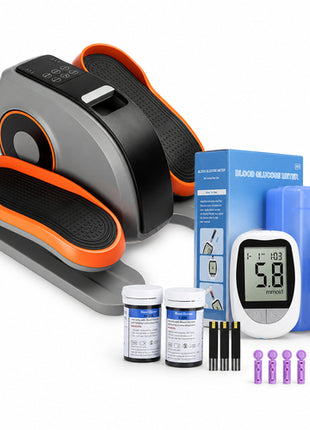 Combo Power Legs Escaladora E0045-00 Eliptic Trainer + Sterilance Medidor de Glucosa Mod.TL03