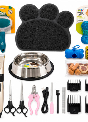 Combo Gift Box Set Corte de Pelo CP0123 Mascota + Gift Box Kit Perro PP08 Talla ch