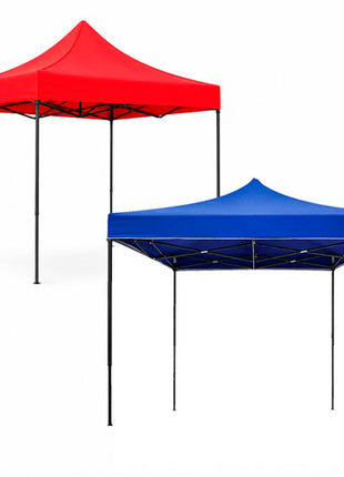 Combo Génesis Toldo plegable azul 3x3m - CET-3X3-AZ + Génesis Toldo plegable rojo 3x3m - CET-3X3-RJ