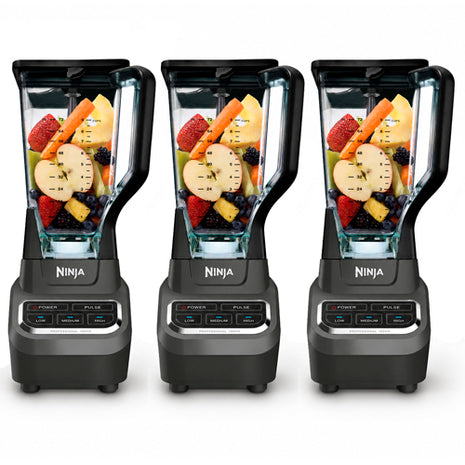 Combo Ninja 3 Licuadoras Profesionales 2.1 L - BL610-NEGRO