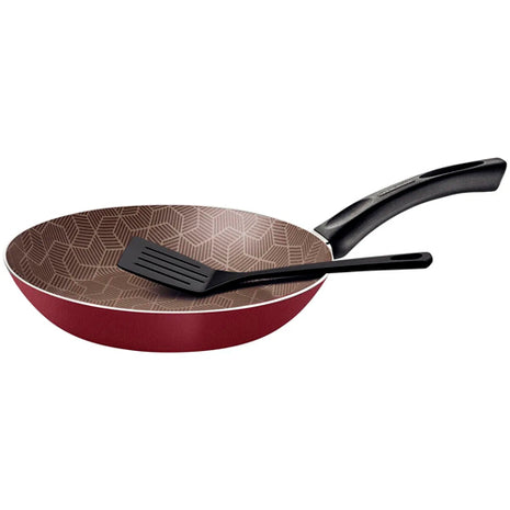 Tramontina Sartén París 28500730 rojo de 30cm con espátula de nylon