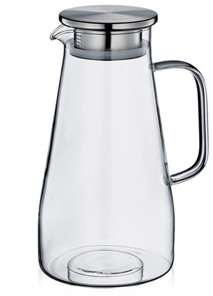 Cilio Jarra de agua con colador 291278 transparente de 1.6L