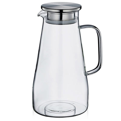 Cilio Jarra de agua con colador 291278 transparente de 1.6L