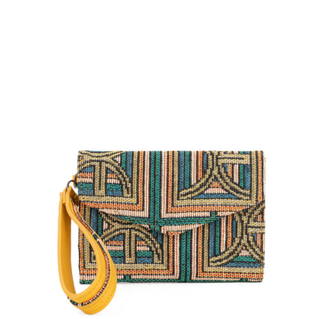Cloe Cartera Mod. 2BICO24637MUL Flap Mediana con Maneral Multicolor