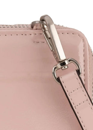 Cloe Billetera O25 022 rosa / cierre doble grande. Dama