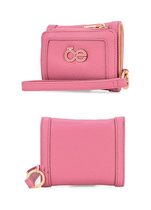 Cloe Billetera O25 140 rosa / flap chico. Dama