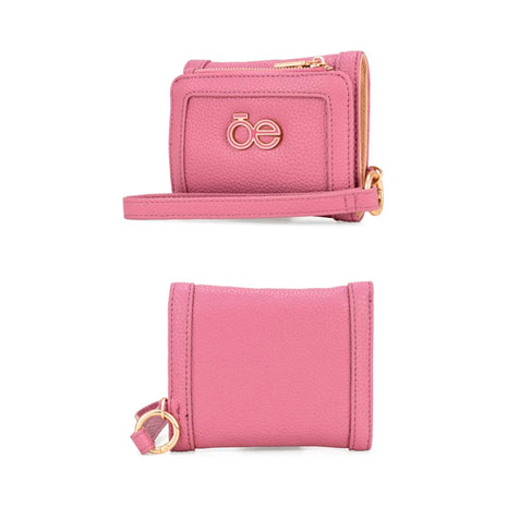 Cloe Billetera O25 140 rosa / flap chico. Dama