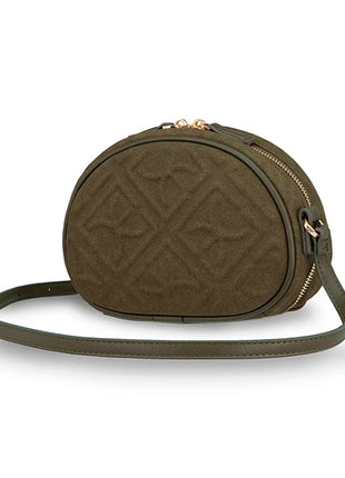 Cloe Bolso I24 724 verde / cross body chico. Dama
