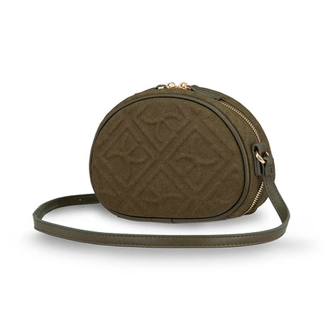 Cloe Bolso I24 724 verde / cross body chico. Dama