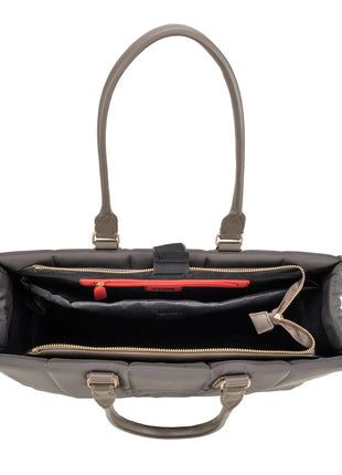 Cloe Bolso i25 314 gris /porta laptop maximo. Dama