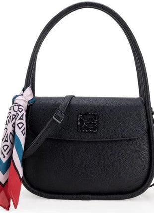 Cloe Bolsa Lady Bag Chica Color Negro con Mascada 2BLCI25878NEG