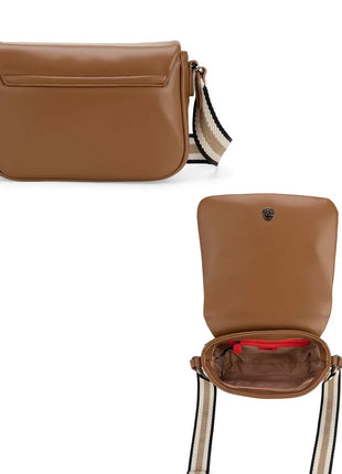 Cloe Bolso v25 389 camel /cross body chico. Dama