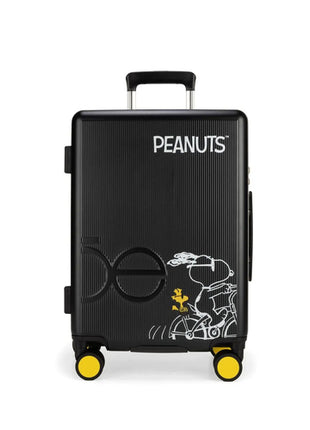 Cloe Maleta 20 plg de Cabina Rígida Peanuts x Oe 2EP25567NEG20.Color Negro Unisex