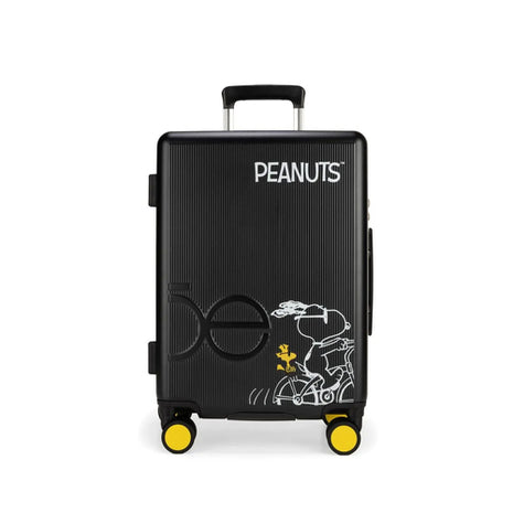 Cloe Maleta 20 plg de Cabina Rígida Peanuts x Oe 2EP25567NEG20.Color Negro Unisex